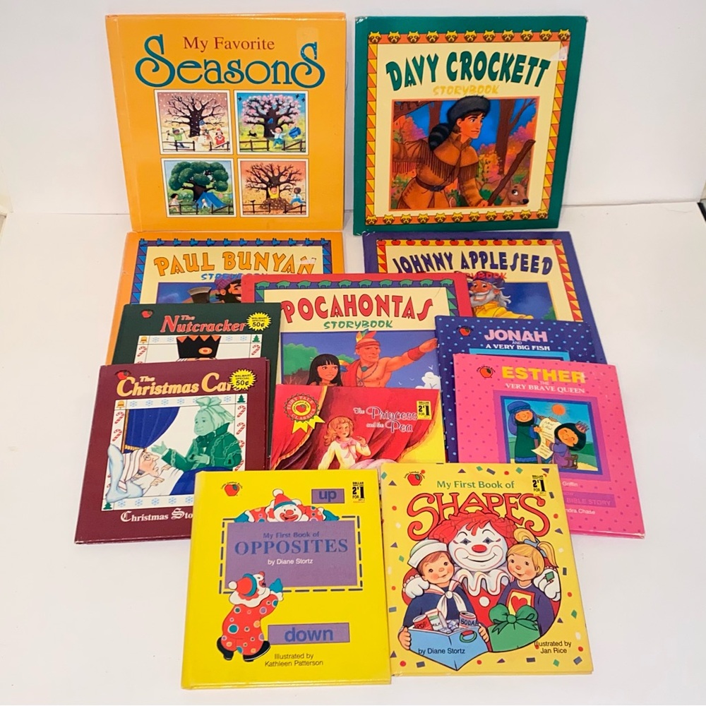 Vintage 1994-1996 Landoll's Children's Storybooks Lot of 12 Books